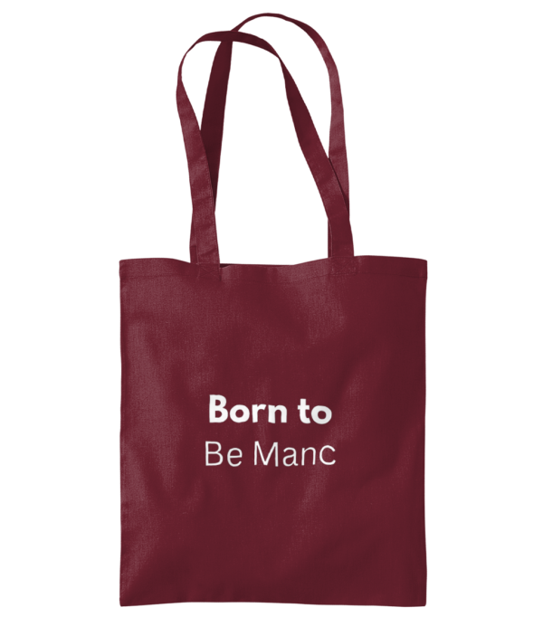 Born to Be Manc Tote Shoulder Bag - Image 7