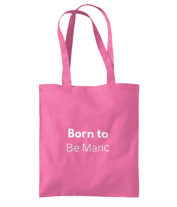 Born to Be Manc Tote Shoulder Bag - Image 10