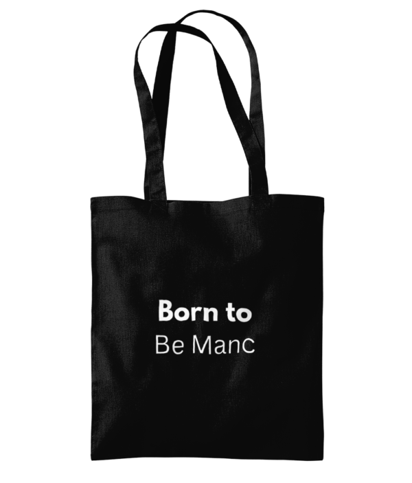 Born to Be Manc Tote Shoulder Bag - Image 3