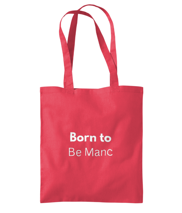 Born to Be Manc Tote Shoulder Bag - Image 12